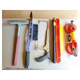 Dual Suction Cup, Triangle Reflector, Hack Saw,