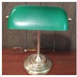 Metal adjustable desk lamp