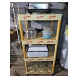 Plastic Cheerwine Rack w/ Electric Cookers,