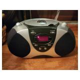 Durabrand CD player radio portable silver works