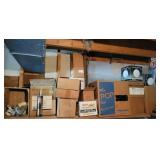 Top Shelf Contents- Fence Brackets, Plumbing