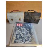 (2) Vintage Lunchboxes & Time Magazine
