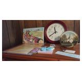 Quartz wall clock, religious Children wall decor
