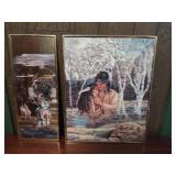 Jonnie K. Kostoff Indian print and an Indian