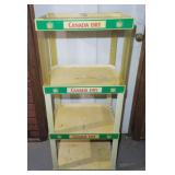 Plastic Canada Dry Display Shelf 18ï¿½"L 14"W 44"T
