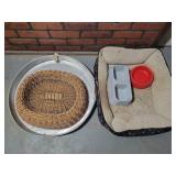26" Water Heater Tray, Dog Beds & Bowls