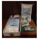 Cotton balls and q tips. Some new and some opened