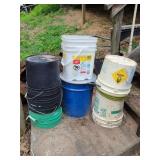 Metal & Plastic Buckets