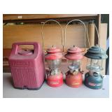 (4) Coleman Lanterns