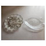 VTG  Anchor Hocking Deviled Egg/Oyster Plate