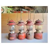 (4) Vintage Coleman Lanterns
