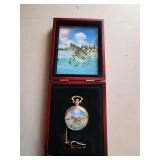 Fish pocket watch