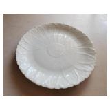 Limoges sunflower white 10" plate