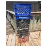 4 milk crates