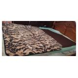 3 throws and a thin blanket