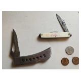 4" pocket knife, 3" pocket knife, Canadian