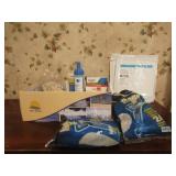 First aid supplies and razors