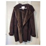 Jacklyn Smith 2XL suede coat