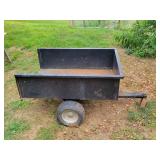 Lawnmower Trailer & Spare Tires (tires are flat)