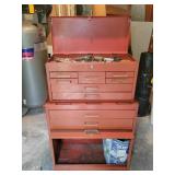 Rolling Shop Tool Box w/ Tools