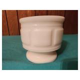 Randall Planter, Milk Glass Planter, White Milk