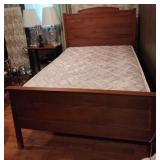 Full size bed headboard 59" and footboard