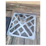 Umbrella stand gray