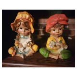 Vintage 1974 Universal Statuary Corp 10" Girl