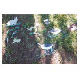 Yard stakes and decor