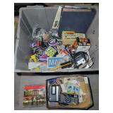 Tub of Desert Storm Cards, Vintage Portable