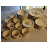Homer Laughlin Granada Retro Dinner Plates Made