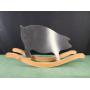 Wooden pig rocker