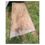 Handmade walnut wood tabletop Hairpin metal legs