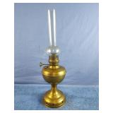 Brass oil lamp