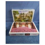 2 1000 pieces jigsaw puzzles. 1 is sealed