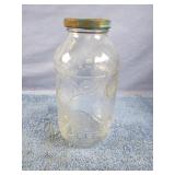 Vintage Sealtest Orange Juice Jar with lid 1 QT