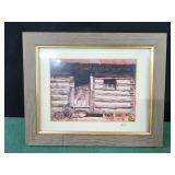 12x10 old cabin artwork wall decor
