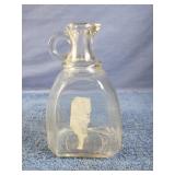 Vinegar jar with pour spout