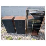 Sanyo auto turntable, integrated amplifier, a