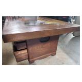 Japanese Traditional Vintage Elm & Copper Coffee