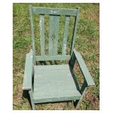 Chippy Paint Outdoor wood chair