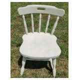 Wood painted chair