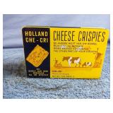 Holland Che-Cri Cheese Crispies metal tin