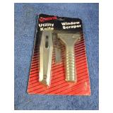 Master-Texh Utility Knife and Window Scraper
