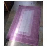 Multi color pink rug 50 x 30
