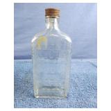 Vintage whiskey bottle