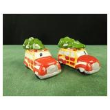 Christmas salt and pepper shakers set Christmas