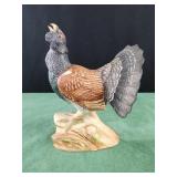 Franklin Mint Capercaillie grouse porcelain  8.5"