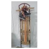 Gladding Champion Fastback sled decorated with