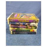 Disney VHS movies including The Jungle Book, 101